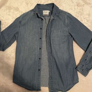 Jean button up